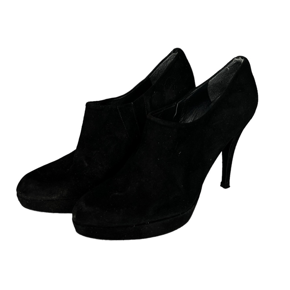 Stuart Weitzman Black Suede Bootie Heelsβ